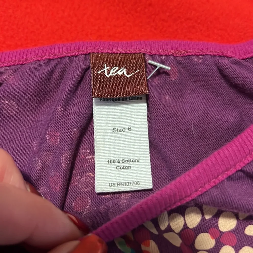 5 items total. 2 Tea dresses, 1 Hanna Anderson, 1 Gap, 1 The Children’s Place. - Picture 6 of 14